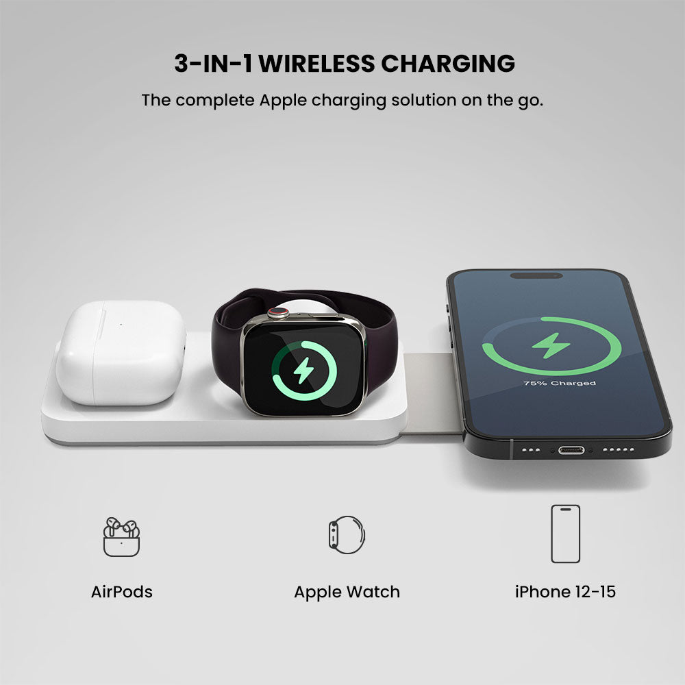 SWIV 3-in-1 Wireless Charging Station