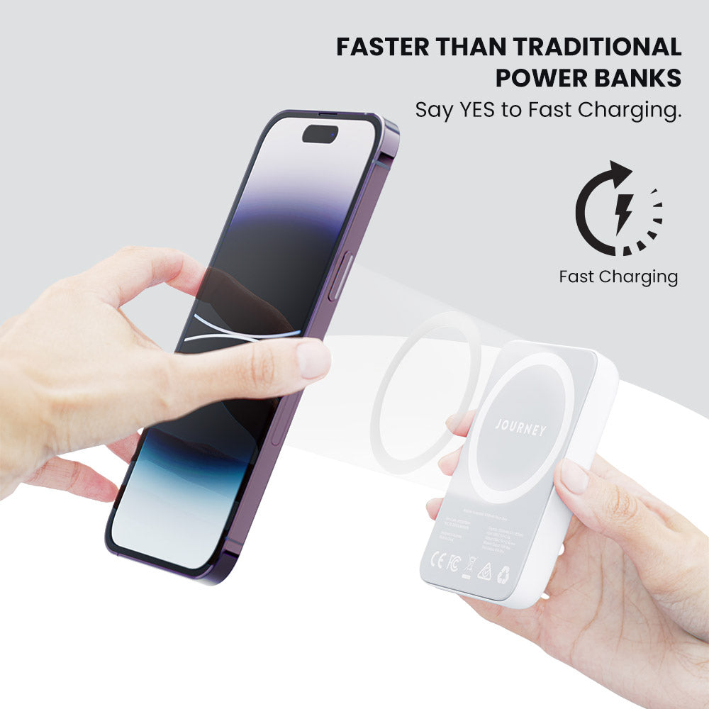 Rapid GO Wireless Power Bank - MagSafe - 5000mAh