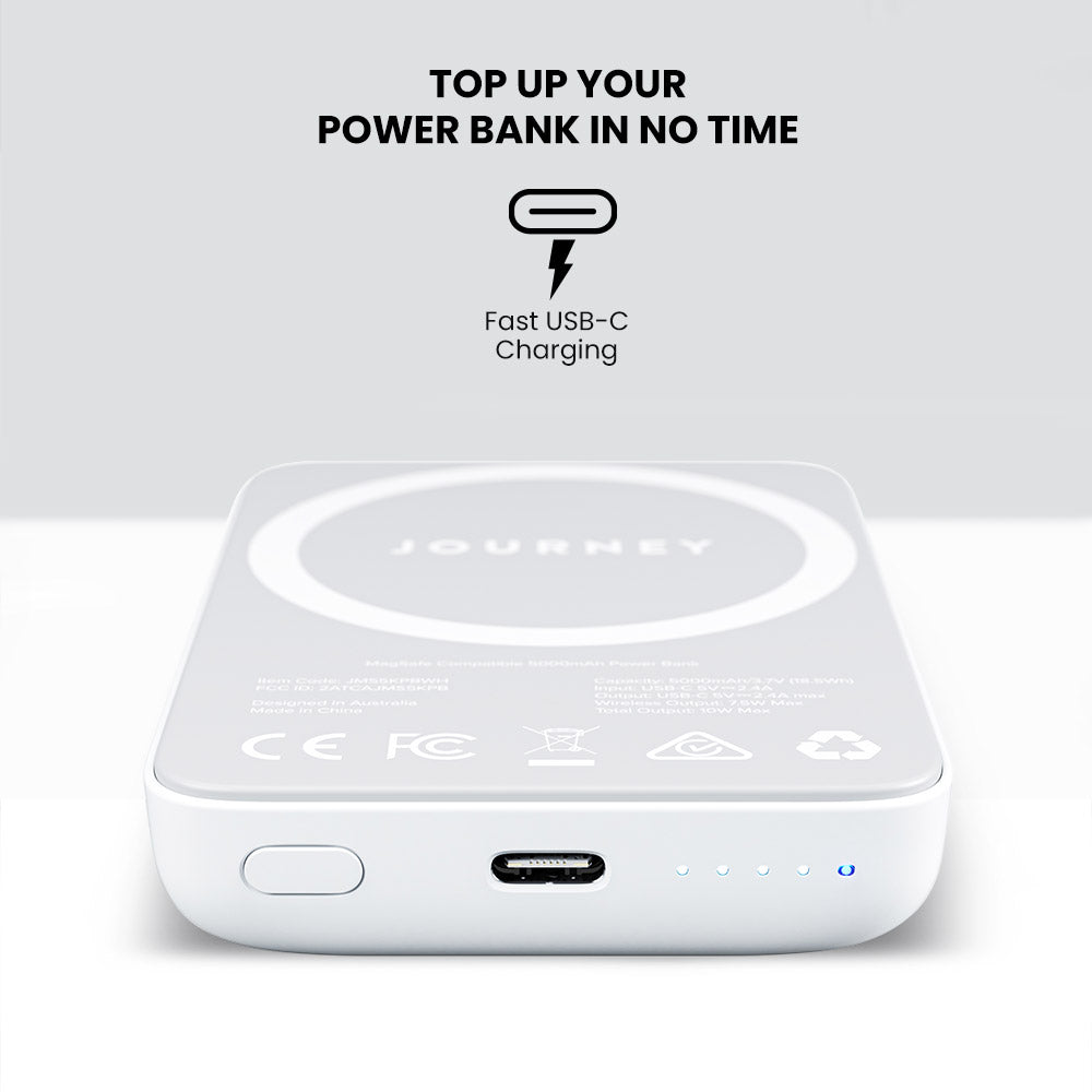 Rapid GO Wireless Power Bank - MagSafe - 5000mAh