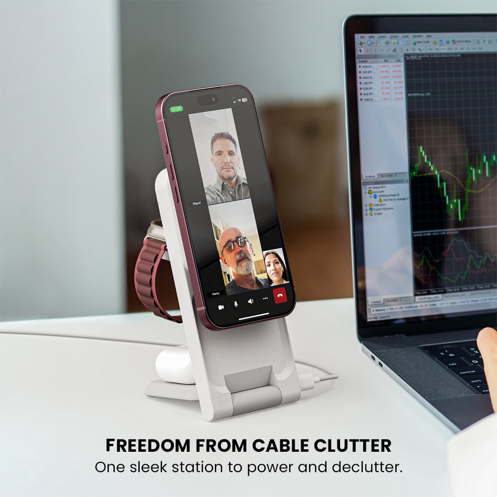 ARIA 3-in-1 Wireless Charging Station