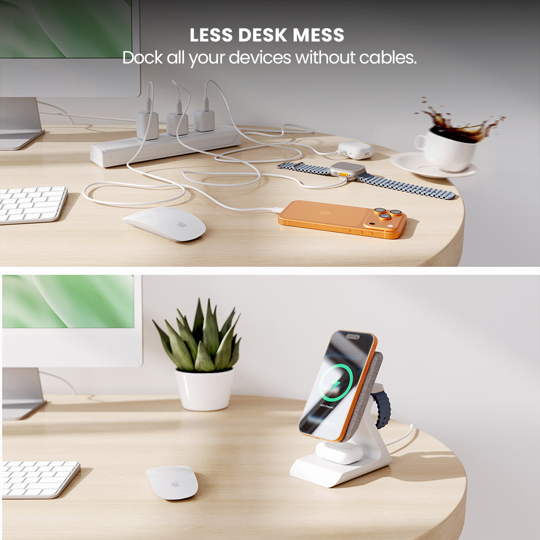 SUMMIT 3-in-1 Wireless Charging Station