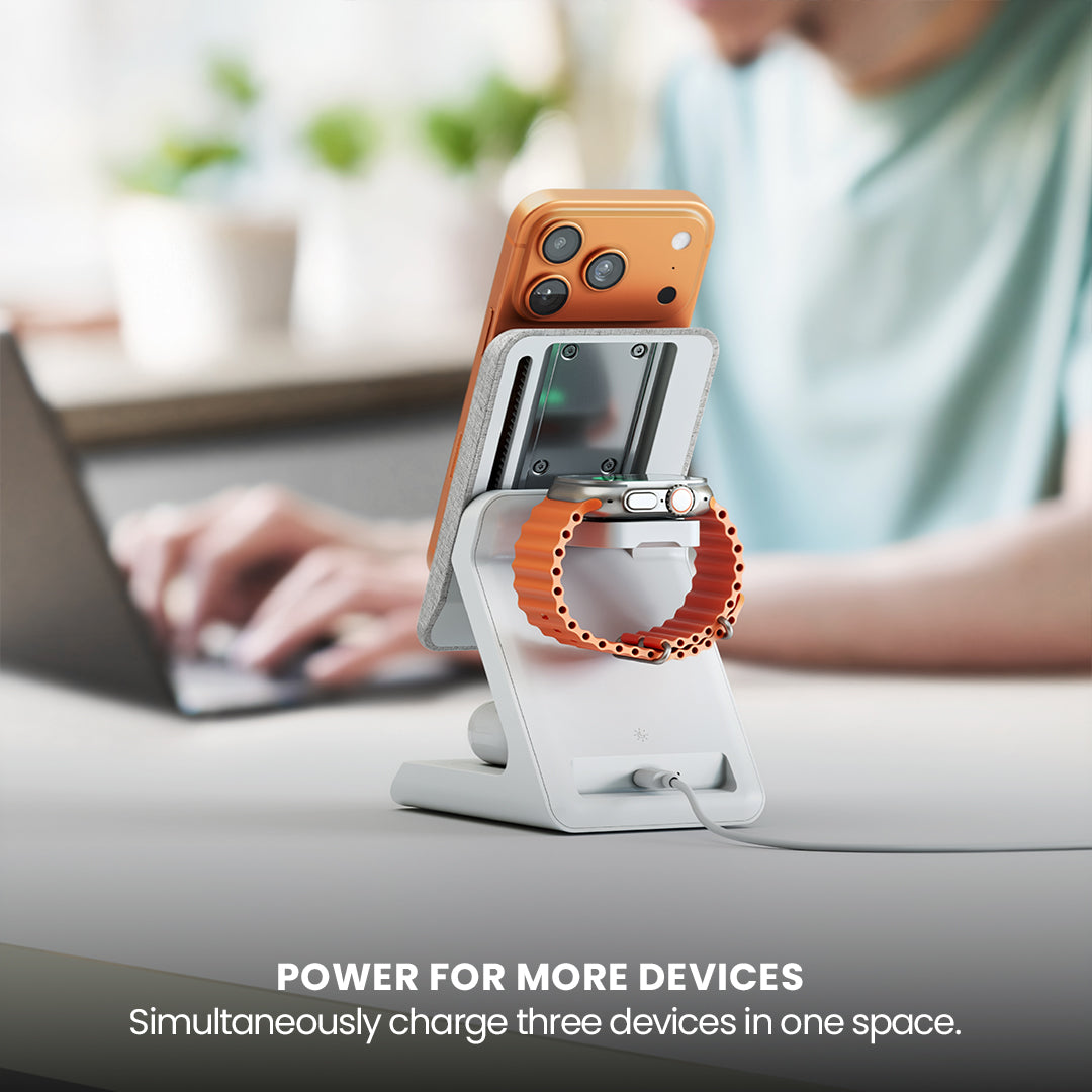 SUMMIT 3-in-1 Wireless Charging Station