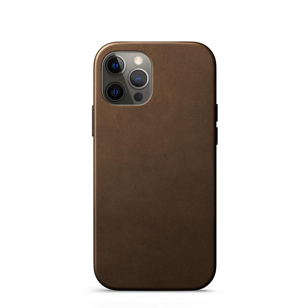 Leather iphone 12 2024 pro case